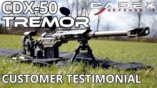 CDX50 TREMOR  Customer Testimonials [upl. by Thessa]