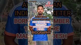 Avesh khan biography indiancricketerbiography cricketfacts bollywoodbiography aveshbiography [upl. by Lashond]