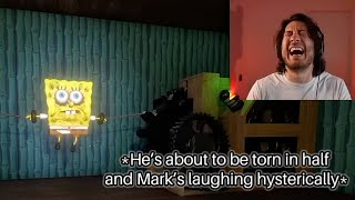 Markiplier laughs hysterically at SpongeBob’s misery [upl. by Shanney]