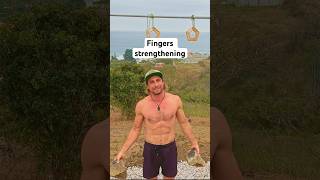 Finger strengthening climbing fingerboard shorts [upl. by Watt]