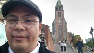 vlog Myeongdong Cathedral [upl. by Ahtelat]