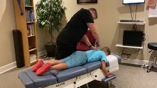 Activator Method Full Spine Pediatric Chiropractic Adjustment  Dr Zagiba  Littleton Chiropractor [upl. by Reivad]