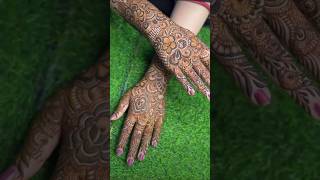 Bridal mehndi design ❣️youtubeshorts ytshorts hennadesign mehndi henna [upl. by Burkhart241]