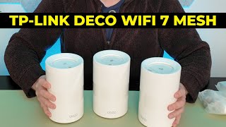 TP Link Deco WiFi 7 Mesh Setup and Speed Tests Is WiFi 7 worth it [upl. by Adnilec778]