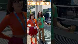 Velma amp Shaggy ScoobyDoo looking for Mystery Machine Comic Con 2024 scoobydoo velma comicon2024 [upl. by Hardin338]