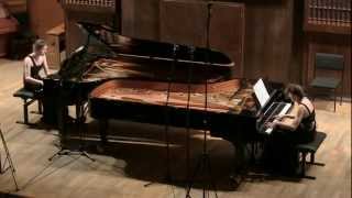 Chopin Rondo in C for two pianos op 73 posth [upl. by Brunn]