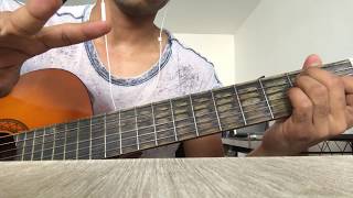 DADJU  Jaloux guitare tuto [upl. by Sargent]