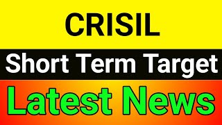 CRISIL share  crisil share target  crisil share news  crisil share price [upl. by Helbonna]