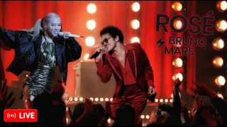 🔴 Rosé amp Bruno Mars APT Live Performance for the first time since release [upl. by Anaele]