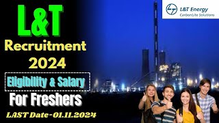 LampT Diploma Engineer Trainee Recruitment 2024 l L and T Vacancy for Freshers [upl. by Gagliano]