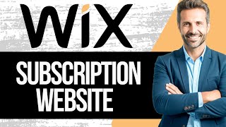 How to Make a Subscription Website in WIx  Full Tutorial 2024 [upl. by Enelehs482]