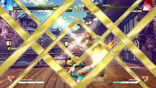 R Mika Vs Sakura Hardest AI  STREET FIGHTER 5 [upl. by Cioffred]