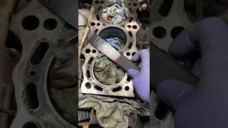 Best Gasket Scraper I’ve Ever Used  2jz Head Gasket Repair techtips [upl. by Vandyke402]