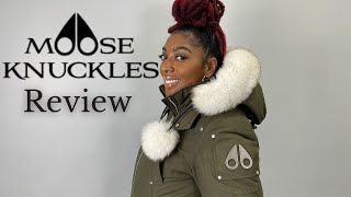 MOOSE KNUCKLES WOMENS BOMBER JACKET  4 YEARS LATER [upl. by Jacoba]