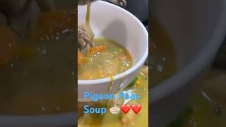 Pigeon pea soup 🍲 ❤️❤️yam sweet potato pumpkin chicken dumplings  🥕 amp coconut powder🍜❤️ [upl. by Siroval]