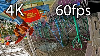 Aangs Air Gliders front seat onride 4K POV 60fps Nickelodeon Universe Theme Park [upl. by Gloriane]