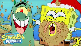 SpongeBob Ice Skates in CHUM ⛸️  quotPlanktons Old Chumquot Full Scene  SpongeBob [upl. by Aekerly]