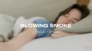 Blowing smoke  Gracie Abrams sub español [upl. by Orutra579]