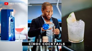 Cîroc Vodka Masterclass Create Signature Cocktails 🍸 [upl. by Schatz]