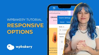 A walkthrough through the WPBakery responsive settings [upl. by Marjana]