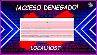 🔴Acceso Denegado en PHPMYADMIN XAMPP Solución [upl. by Ramu305]