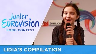 Lidias Junior Eurovision compilation [upl. by Nnayrb]