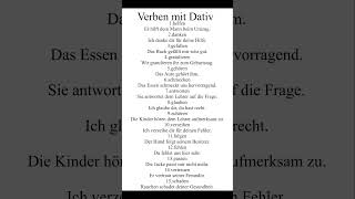 15 Dativ Verben mit Beispiel [upl. by Octavla591]