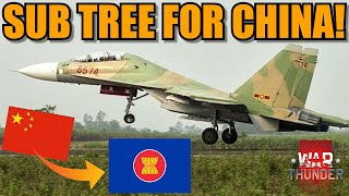 SUB TREE coming for CHINA  War Thunder [upl. by Anytsirhc]