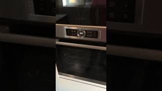 Changing the time on a Bosch series 8 oven [upl. by Joselyn]