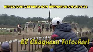 ELISEO Hipico Don Ceferino San Bernardo CHACO 23 DE JUNIO DEL 2024 [upl. by Gautious]