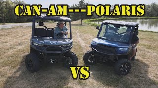 Comparing our CanAm and Polaris side by side [upl. by Iago]