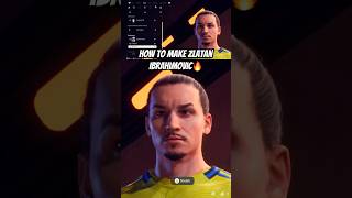 How to Make Zlatan Ibrahimovic Lookalike in FC 25 fifa zlatan football [upl. by Aziza]