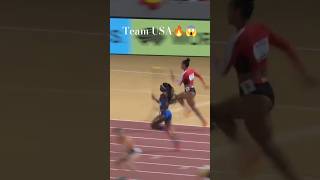 4x100m relay usa sports shacarririchardson tt gabi shorts [upl. by Ridinger390]