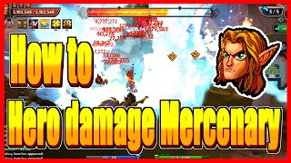 Dungeon Defenders 2 How to Hero damage Mercenary BUILD amp GUIDE [upl. by Armbrecht]