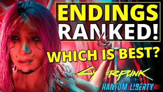 All Phantom Liberty Endings Ranked Worst to Best in Cyberpunk 2077 [upl. by Winshell]