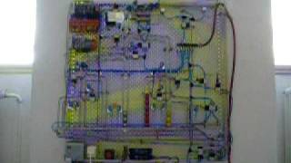 Automatic ball sorting laboratory model using PLC [upl. by Atsilac]