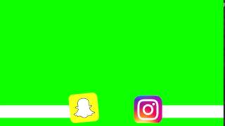 snapchat and instagram green screen w sound  GG Green Screens [upl. by Nolrev]