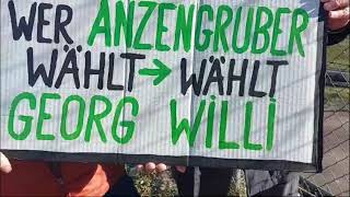 WER ANZENGRUBER WÄHLT  WÄHLT DEN GRÜNEN GEORG WILLI [upl. by Neellek]