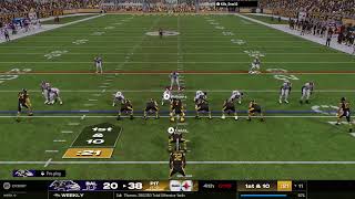 Ravens vs Steelers game 2 [upl. by Akem]