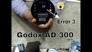 Godox AD 300 Pro  Error 3 [upl. by Marinelli]