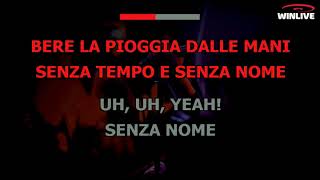 Gerardina Trovato Sognare Sognare Karaoke [upl. by Anilak]