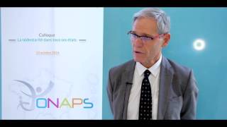 Les DRJSCS et la sédentarité par JeanLuc Grillon  Colloque Onaps 2016 [upl. by Llennoc]