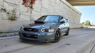 Grigio Telesto 2004 Subaru Impreza WRX STI [upl. by Krilov249]