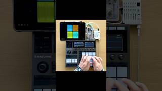 Drum amp Bass live loopingfinger drumming w iPad Loopy Pro Maschine Intelligent Harmony Machine [upl. by Besnard]