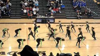 Jacobs High School Dance Team Hip Hop Routine [upl. by Alleyn]