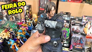 CAÇADA de BRINQUEDOS na FEIRA do ROLO RESIDENT EVIL BATMAN [upl. by Ttennaj]