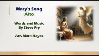 Marys Song  Alto – by Steve Fry  from quotThe Kingdom Songquot [upl. by Nesyt]