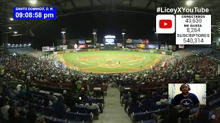 licey vs gigantes en vivo [upl. by Eiznikcm]