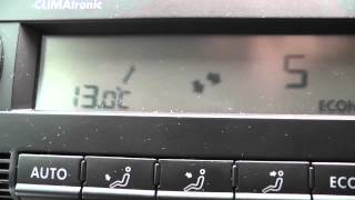 VW Polo Climatronic Diagnostic Secret Codes climate control [upl. by Nosmoht]