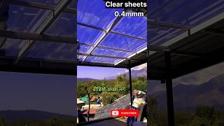 Polycarbonate roofing installation guide polycarbonate sheet roofing roofingsheets diy [upl. by Attelra265]